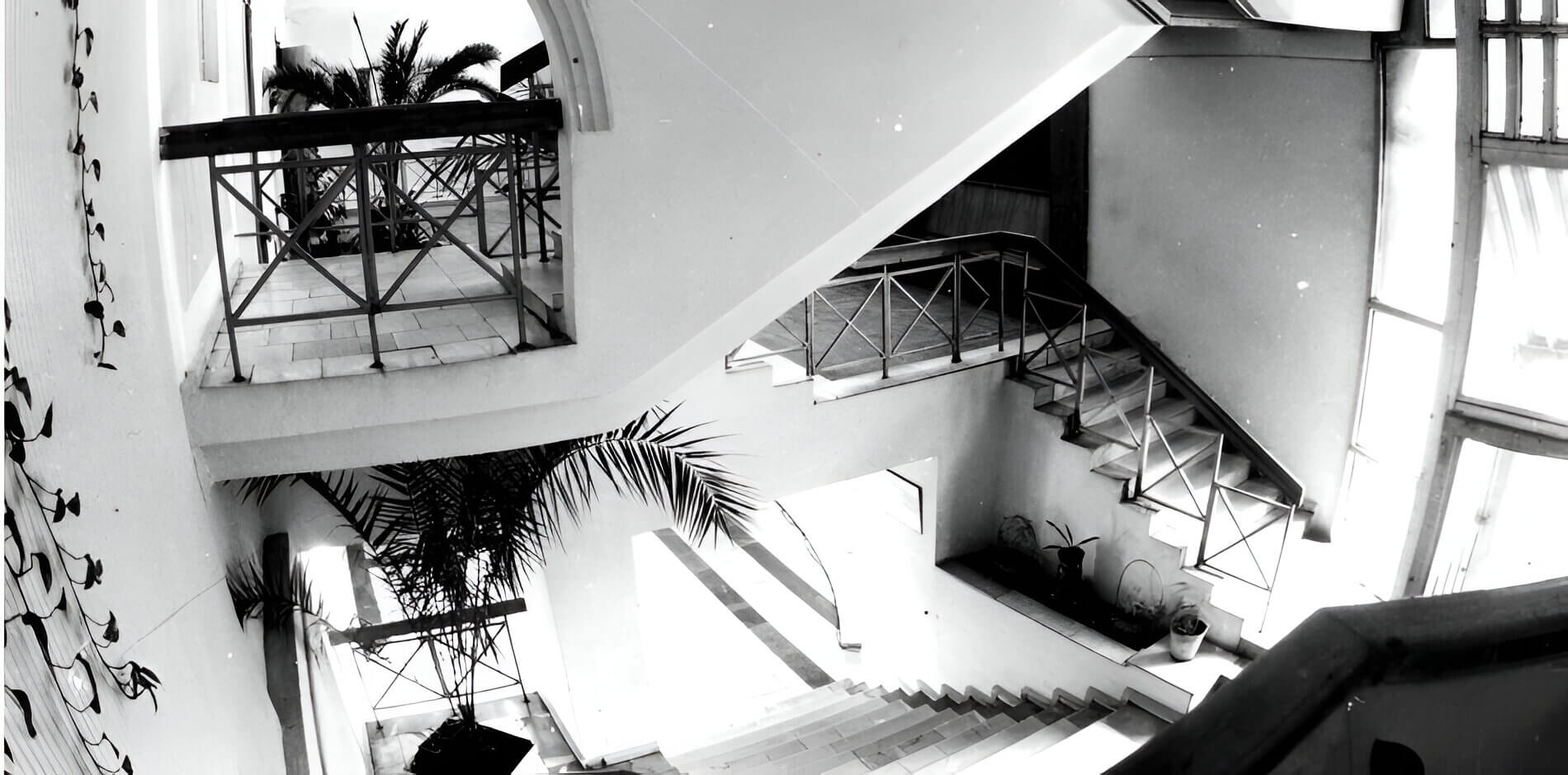 Кинотеатр Победа, Ростов-на-Дону, 1983, лестница