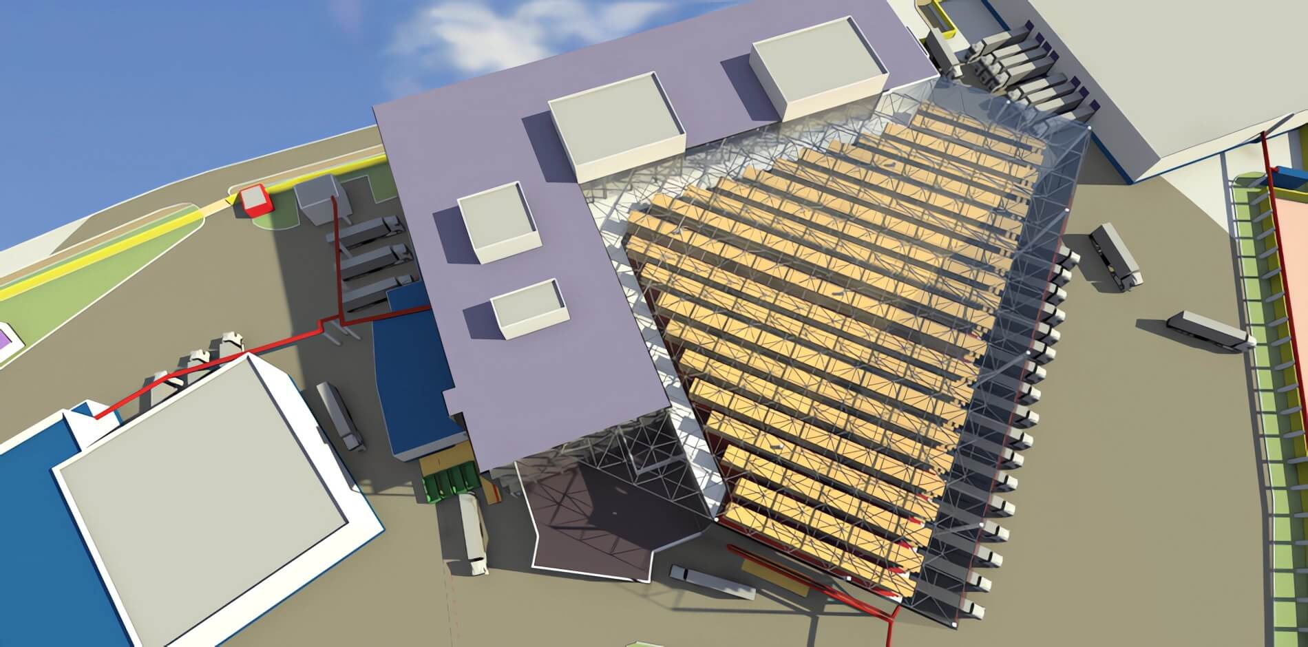 Концепция развития фабрики Unilever Северное сияние